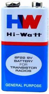 ShopTalk 9 Volt HI-WATT 9V Long Life Carbon Zinc Batteries (Pack of 1)   Battery