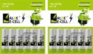Aloe Ecell AA 1.5V  1.5X Power | Long Life | India  Battery