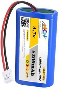HKN 3.7V 5200mAh Lithium ion Rechargeable  Battery