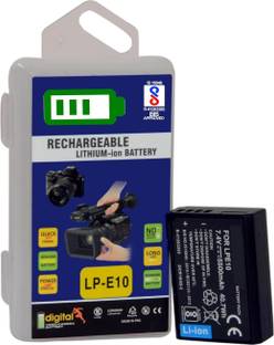 Schsteindar LP-E10  for EOS Rebel T7, T6, T5, T3, T100, 4000D, 3000D, 2000D, 1500D, 1300D, 1200D, 1100D & More (Not for T3i T5i T6i T6s T7i) Camera battery with Plastic Box CASE  Battery