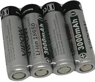 MICROUSB VIPOW 18650 3.7V 3000mAh Li-ion Rechargeable High Capacity BATTERY  Battery