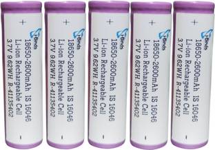 I-Birds Enterprises 18650 cell 3.7V, 2600mAh Li-ion Rechargeable  (Not AA, AAA, D, C )  Battery