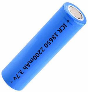 Ekavir 18650 Rechargeable Lithium Megaphone  3.7 Volt Li-ion 2200 mAh 1 Pcs  Battery