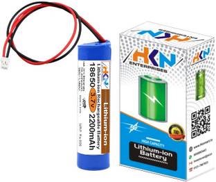 HKN 3.7V 2200mAh Lithium ion Rechargeable In Built BMS  Battery