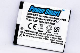 Power Smart  for Panasonic DMW-BCL7 and Panasonic Lumix DMC F5, DMC FH10, DMC FS50  Battery