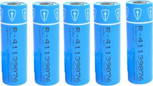 Tiitan 2000mAh Lithium ion 18650 3C Rechargeable 3.7V  Cell Pack of 5  Battery