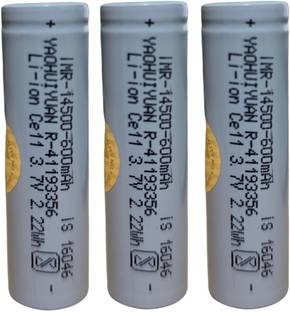 I-Birds Enterprises high quality 14500 Rechargeable 3.7V 600mAh Li-ion   Battery
