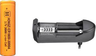 Onekbhalo Universal  Charger for 18650 with 3000 mah   Battery