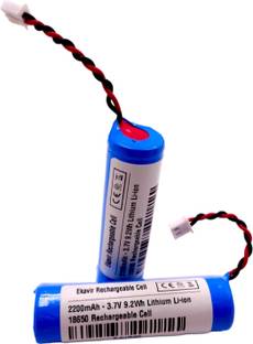 Ekavir 18650 2200mAh 3.7v Li-ion Rechargeable Camera Lithium-ion  Battery