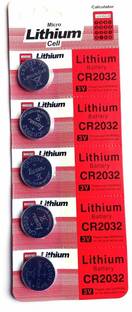 lookat Cmos 2032 Micro Lithium Cell CR2032 3V Coin   Battery