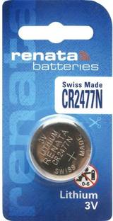 Renata CR 2477N Lithium battery 3V Swiss Made  Battery