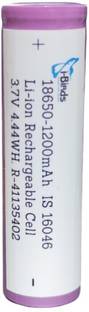 I-Birds Enterprises high quality Rechargeable 3.7V 1200 mAh Lithium ion 18650   Battery