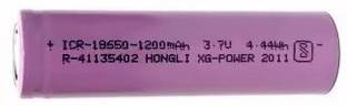 NKL 197 Rechargeable Lithium-Ion 18650 Cell Emergency Light Torch PowerBank  Battery