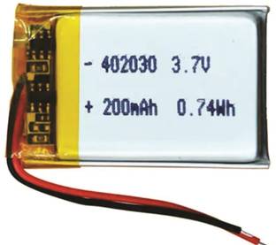R3 GERMAN KP - ST 402030 3.7v 200mAh Lithium Polymer Rechargeable   Battery