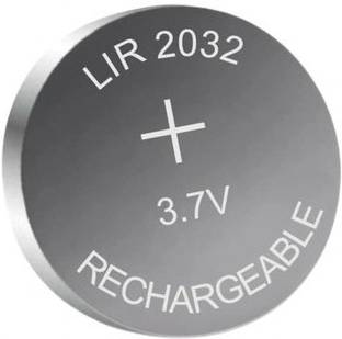 MICROUSB LIR2032 Rechargeable 3.6V Lithium Coin Cell Button   Battery