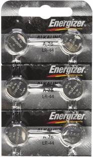 Energizer LR44 1.5V Button Cell  x 6 Batteries (Replaces: LR44 CR44  Battery