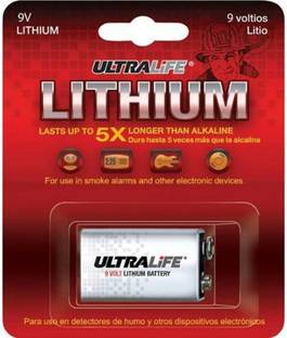 MICROUSB 9V Non-Rechargeable Lithium   Battery
