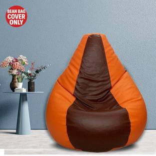 SHIRA 24 XXXL Tear Drop Bean Bag Cover  (Without Beans)