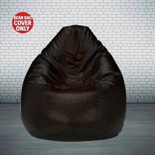 Gunj XXXL Tear Drop Bean Bag Cover  (Without Beans)