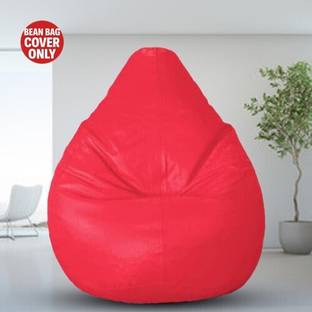 Coaster Shine XL Tear Drop Bean Bag Cover  (Without Beans)