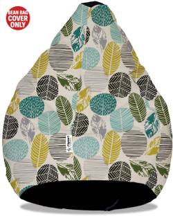 Flipkart SmartBuy XXL Tear Drop Bean Bag Cover  (Without Beans)