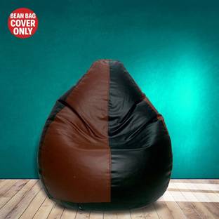 SHIRA 24 4XL Tear Drop Bean Bag Cover  (Without Beans)