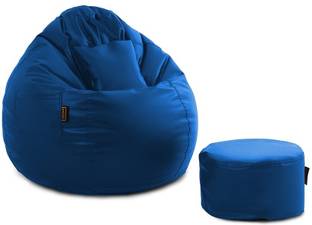Seventh Heaven 4XL Tear Drop Bean Bag Cover  (Without Beans)
