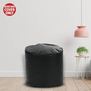 SHIRA 24 Medium Pouffe Bean Bag Cover  (Without Beans)