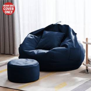 GIGLICK 4XL Tear Drop Bean Bag Cover  (Without Beans)