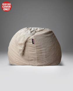 mollismoons Jumbo Chair Bean Bag Cover  (Without Beans)