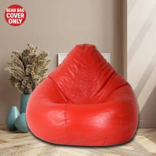 Gunj XL Tear Drop Bean Bag Cover  (Without Beans)