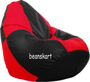 Beanskart XXXL Tear Drop Bean Bag Cover  (Without Beans)