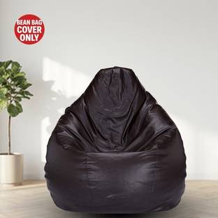 Gunj XXXL Tear Drop Bean Bag Cover  (Without Beans)