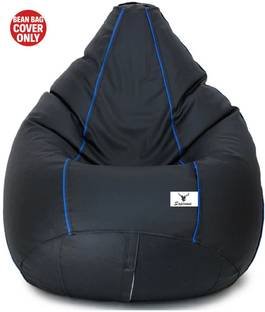 Sapience XL Tear Drop Bean Bag Cover  (Without Beans)