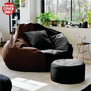 SHIRA 24 4XL Tear Drop Bean Bag Cover  (Without Beans)