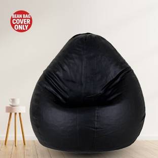 Gunj Large Tear Drop Bean Bag Cover  (Without Beans)