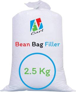 AV CART 2.5 KG High-Density Bean Bag Filler – Lightweight & Long-Lasting Micro Beads Bean Bag Filler