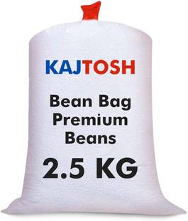 kajtosh 2.5 KG Beans for XXXL Bean Bag filling || Bean Bag refill || Bean Bag Filler