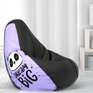 ComfyBean 4XL Printed Teardrop Bean Bag With Bean Filling