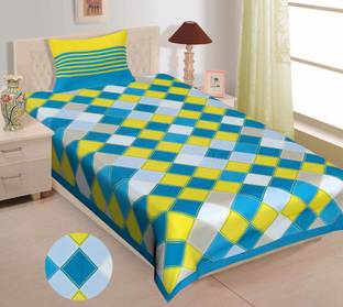 E ELMA Cotton Single Bed Cover