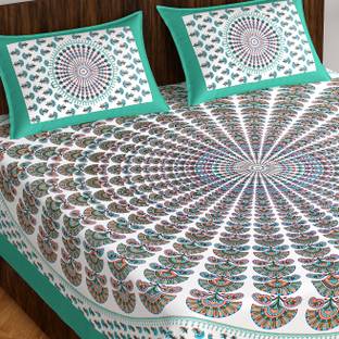 NAIWAL FASHION Cotton King Bed Cover