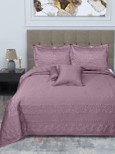 LINENWALAS Silk King Bed Cover