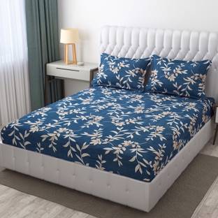 Laughing buddha Reversible Cotton Viscose Blend King Bed Cover