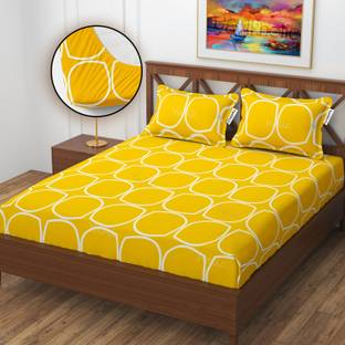 Laughing buddha Cotton Viscose Blend Double Bed Cover