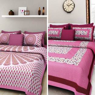 NAIWAL FASHION Cotton Double Bed Cover
