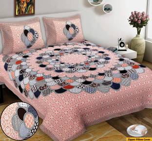 NAIWAL FASHION Cotton King Bed Cover