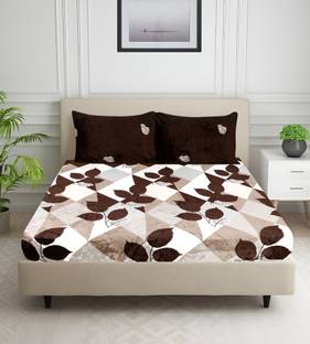 TerryFox Reversible Velvet Double Bed Cover