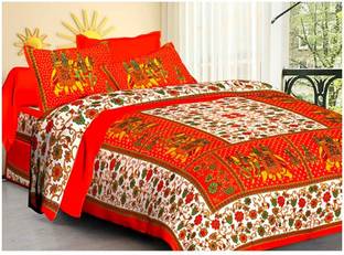 Rekha boutique Cotton Double Bed Cover