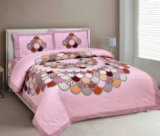 NAIWAL FASHION Cotton King Bed Cover