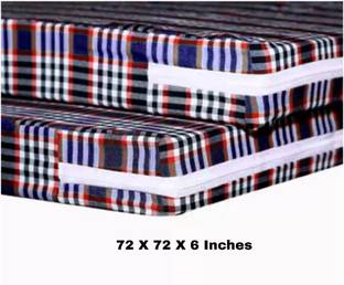 CheckMe Cotton King Bed Cover